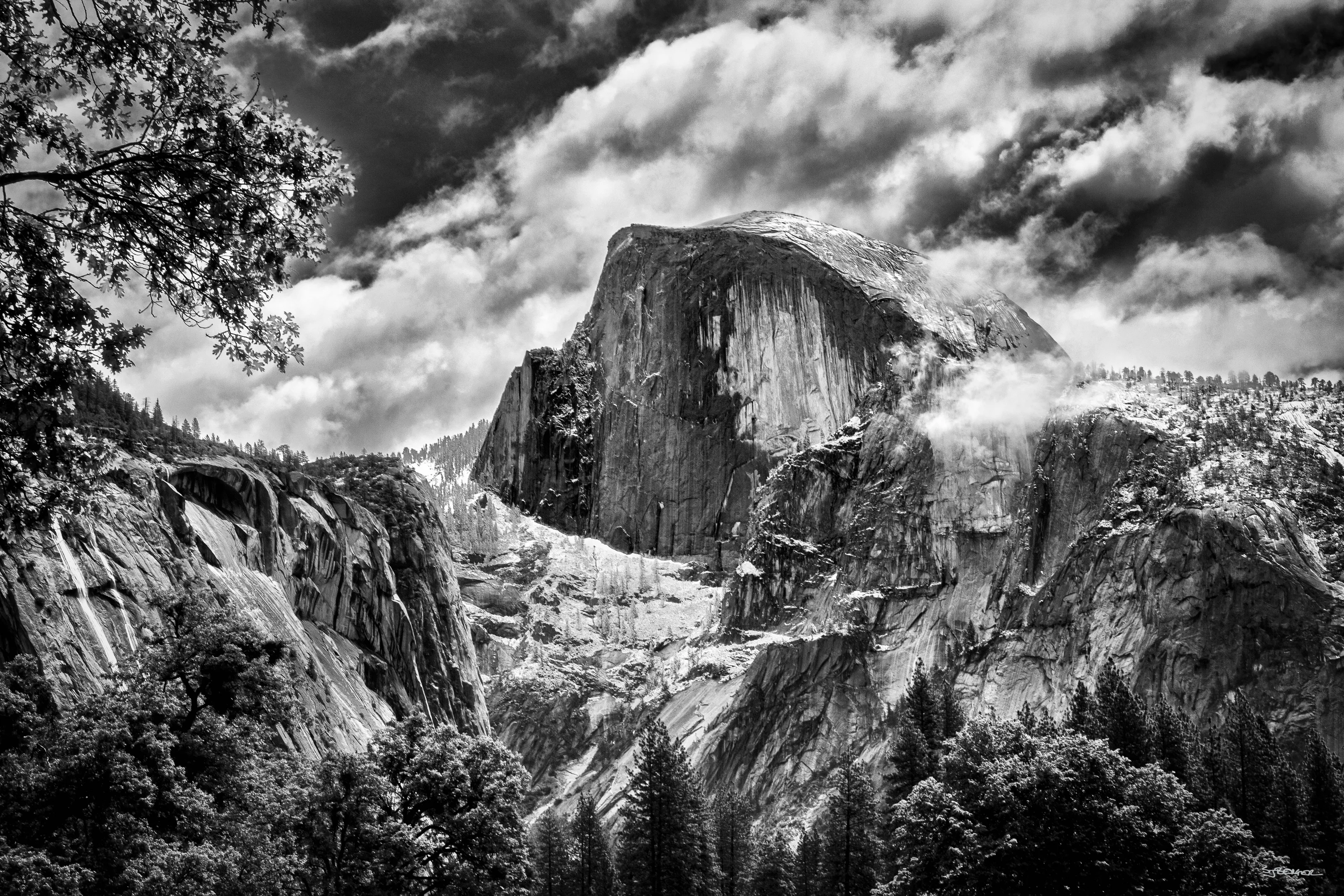 Clouds Over Half Dome