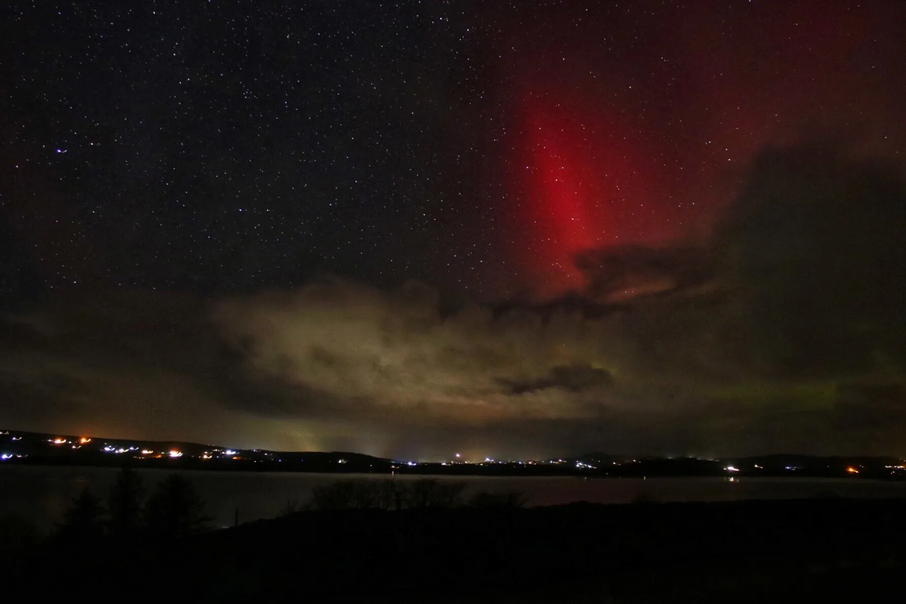 The aurora borealis taken in the most beautiful Donegal