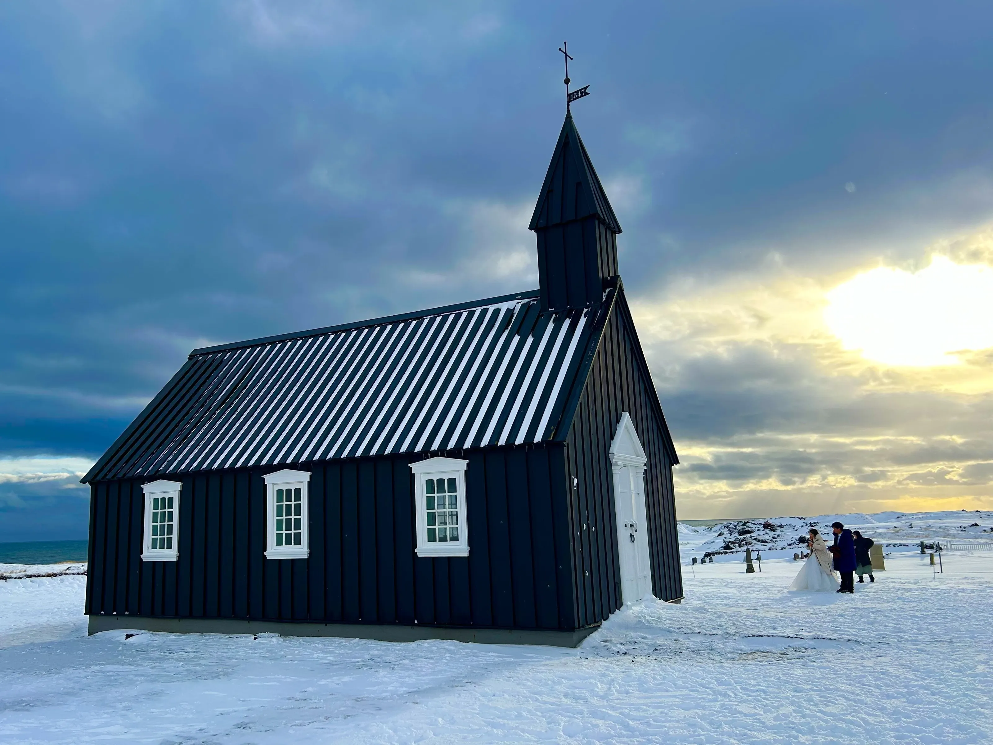 A wedding at the Black Church Of Budìr