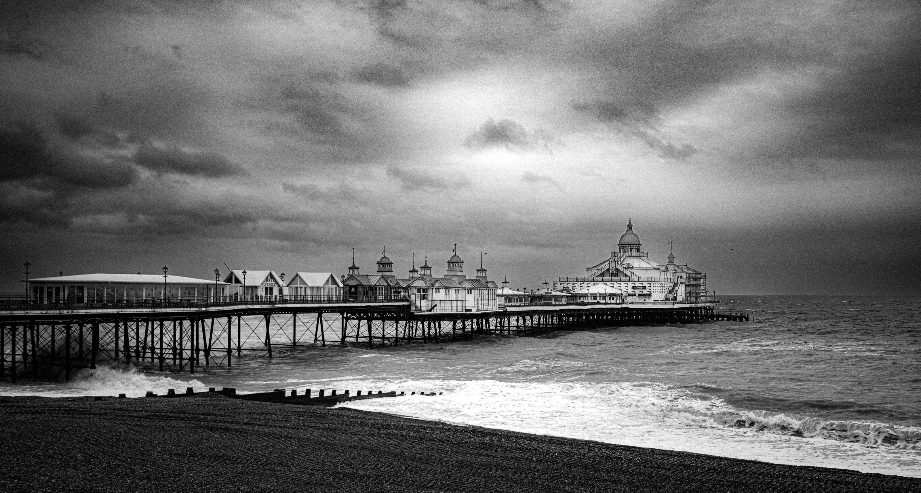 Eastbourne Pier (B&W) version