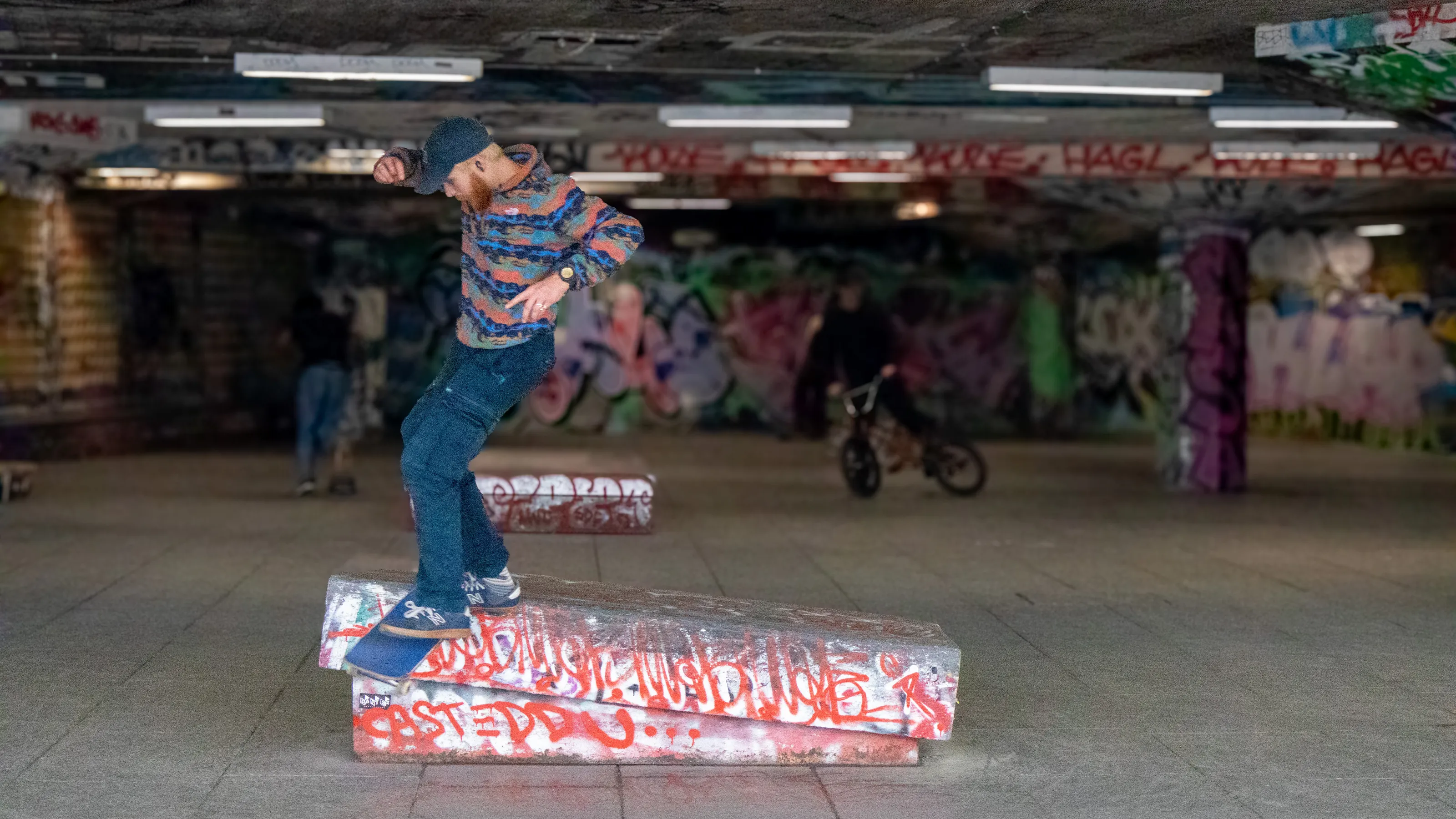 Skating in the city