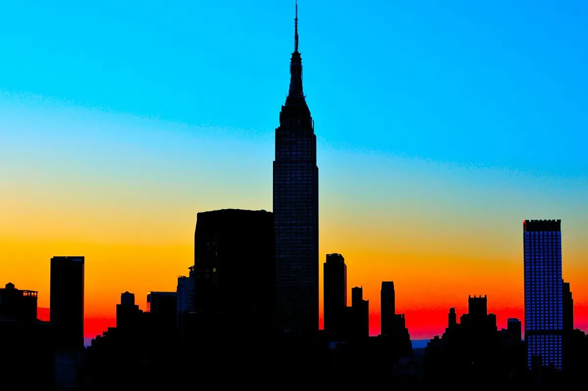 NYC at dusk