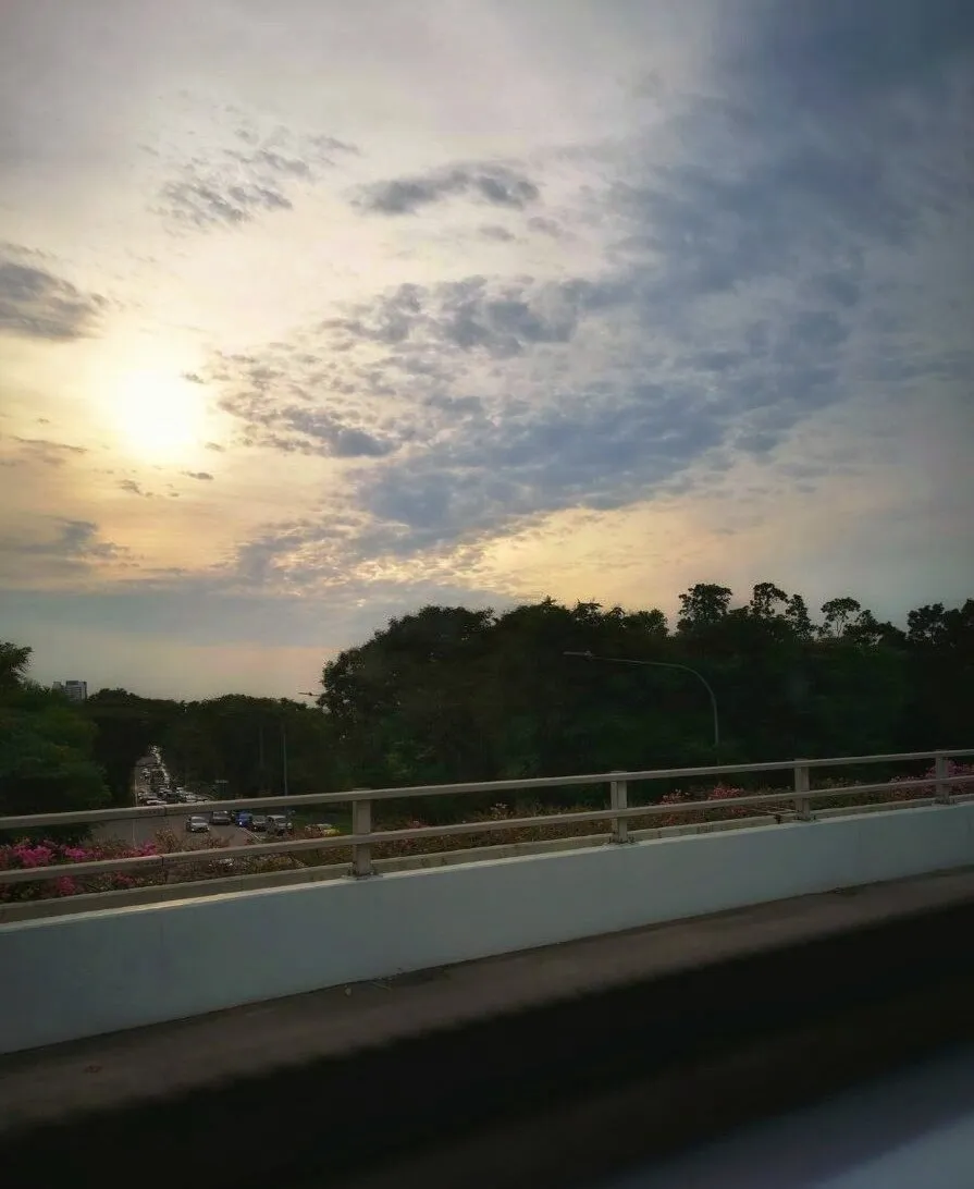 On the highway