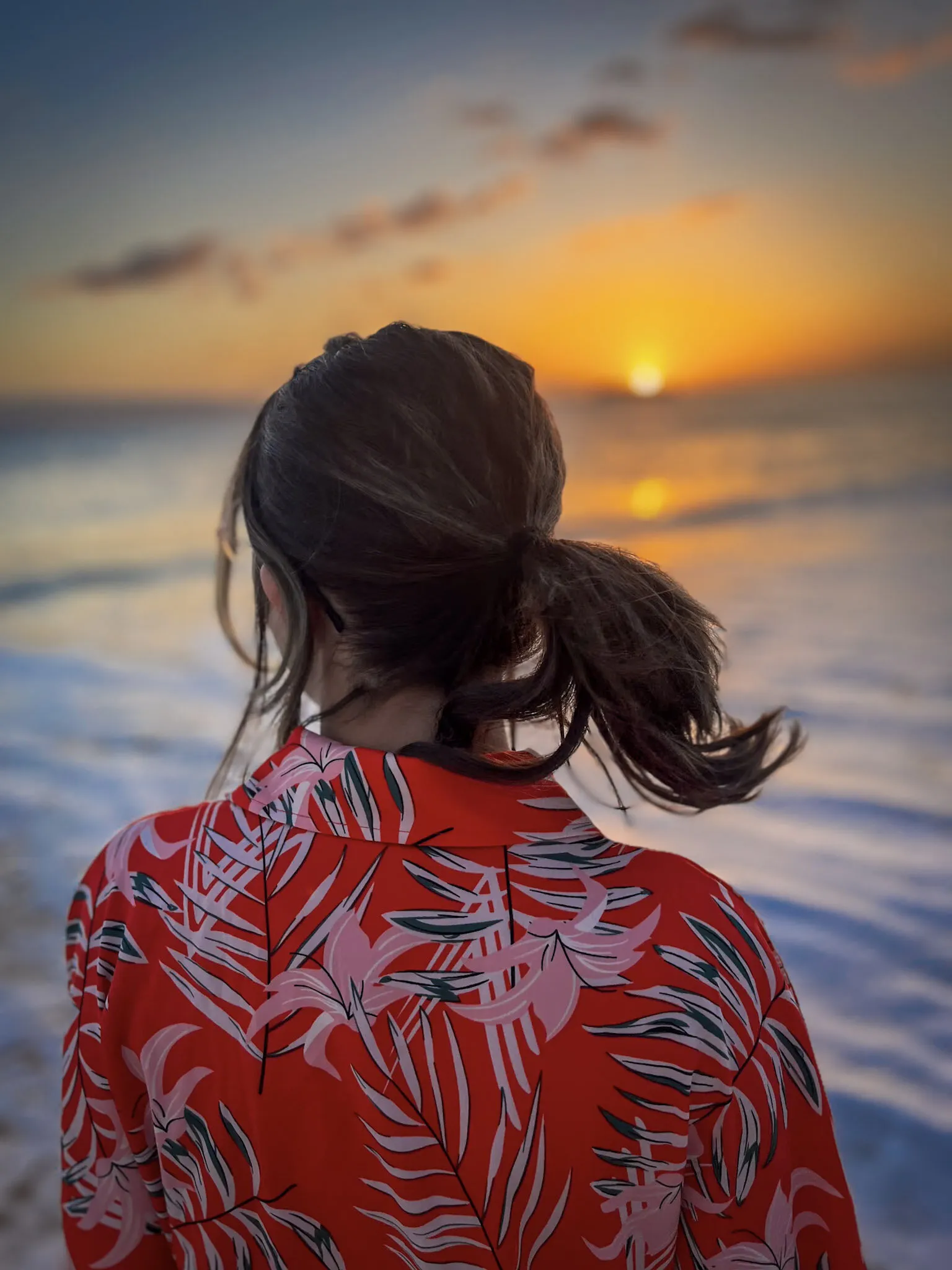 Sister at Sunset