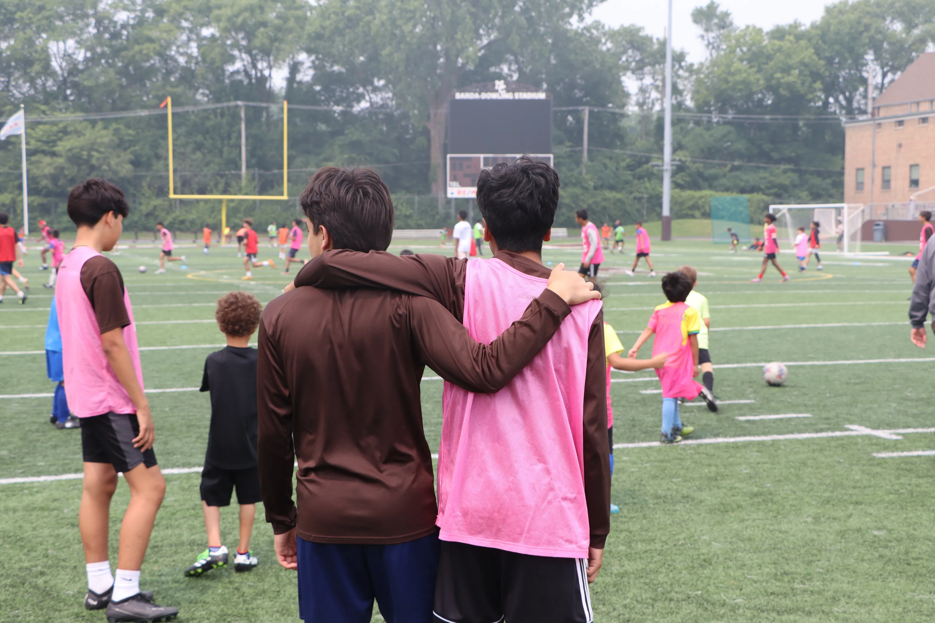 Coaching kids