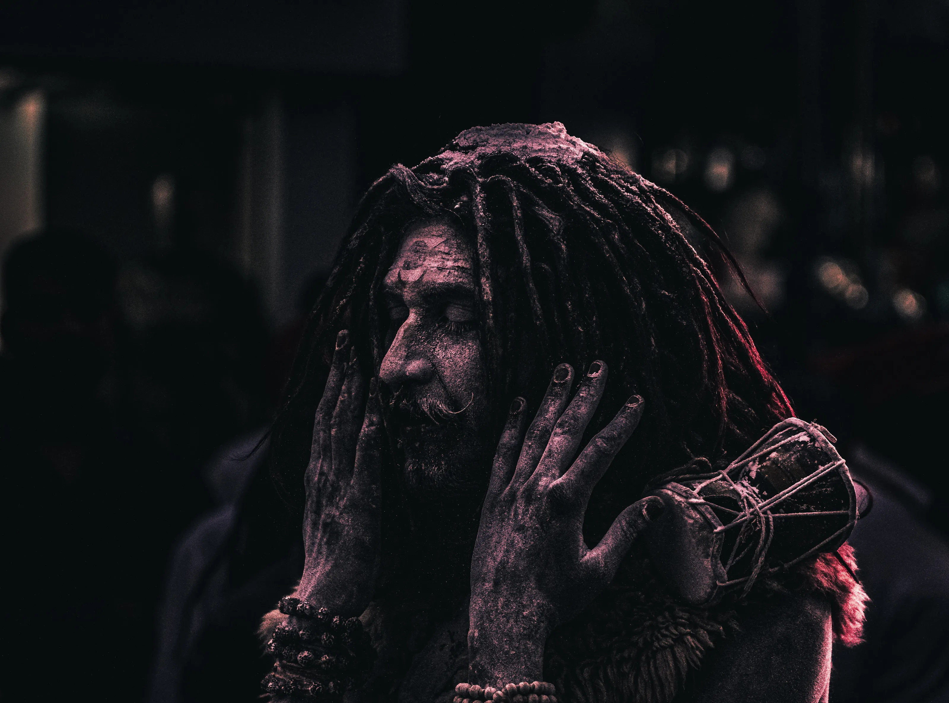 Immersed in the hues of devotion: Masan Holi celebration