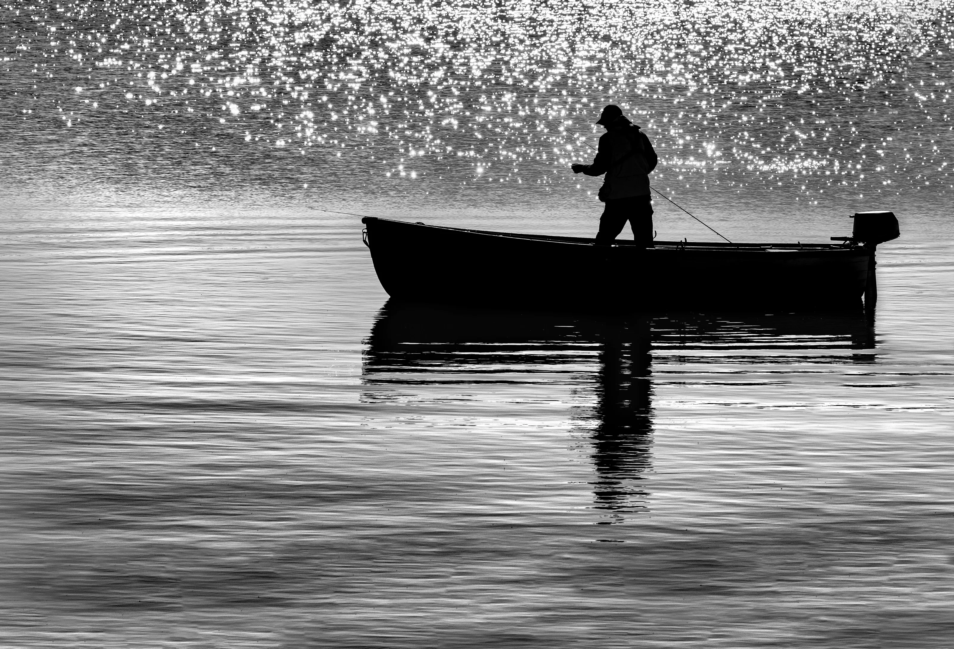 Lone fisherman