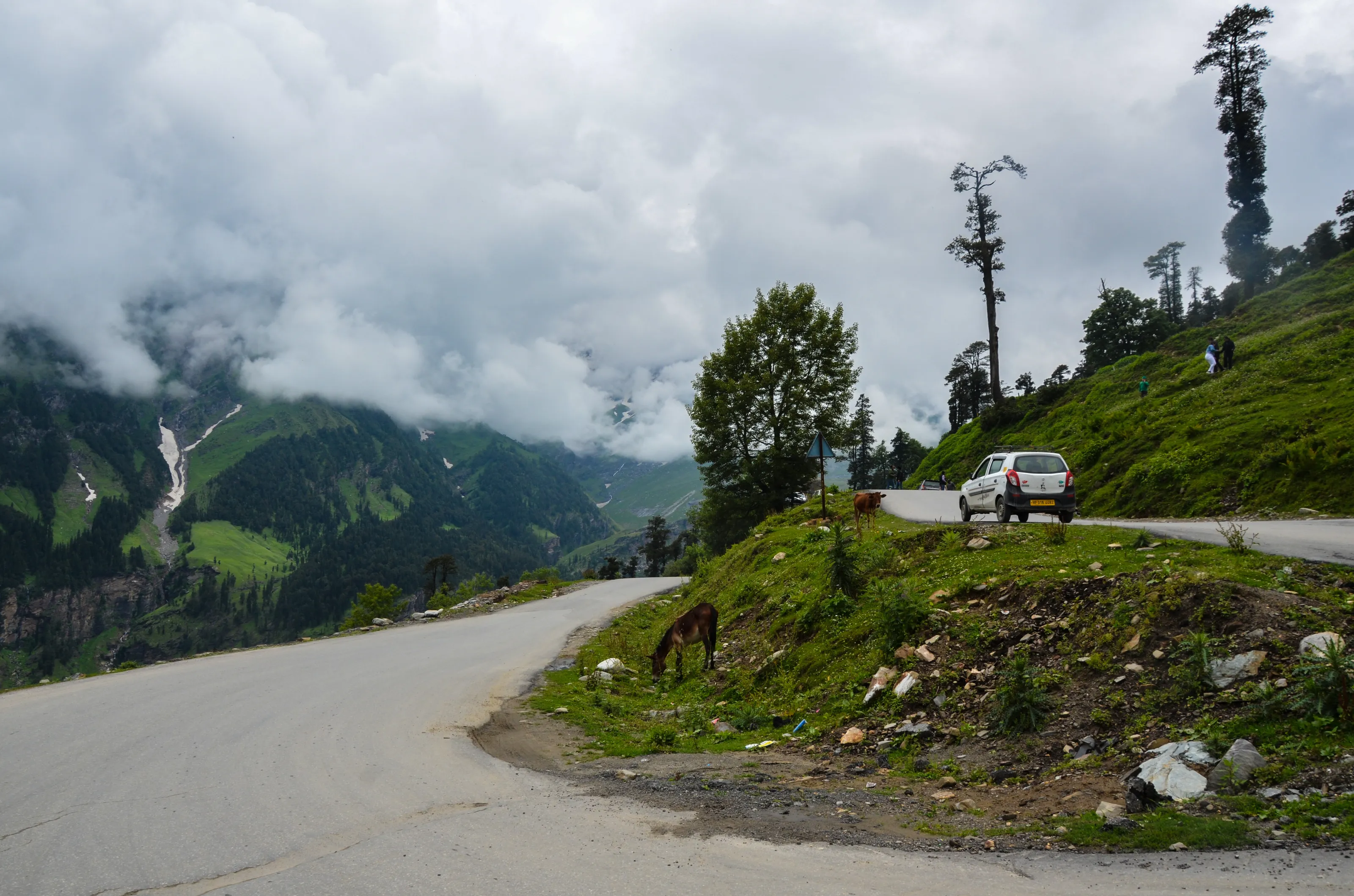 On the road