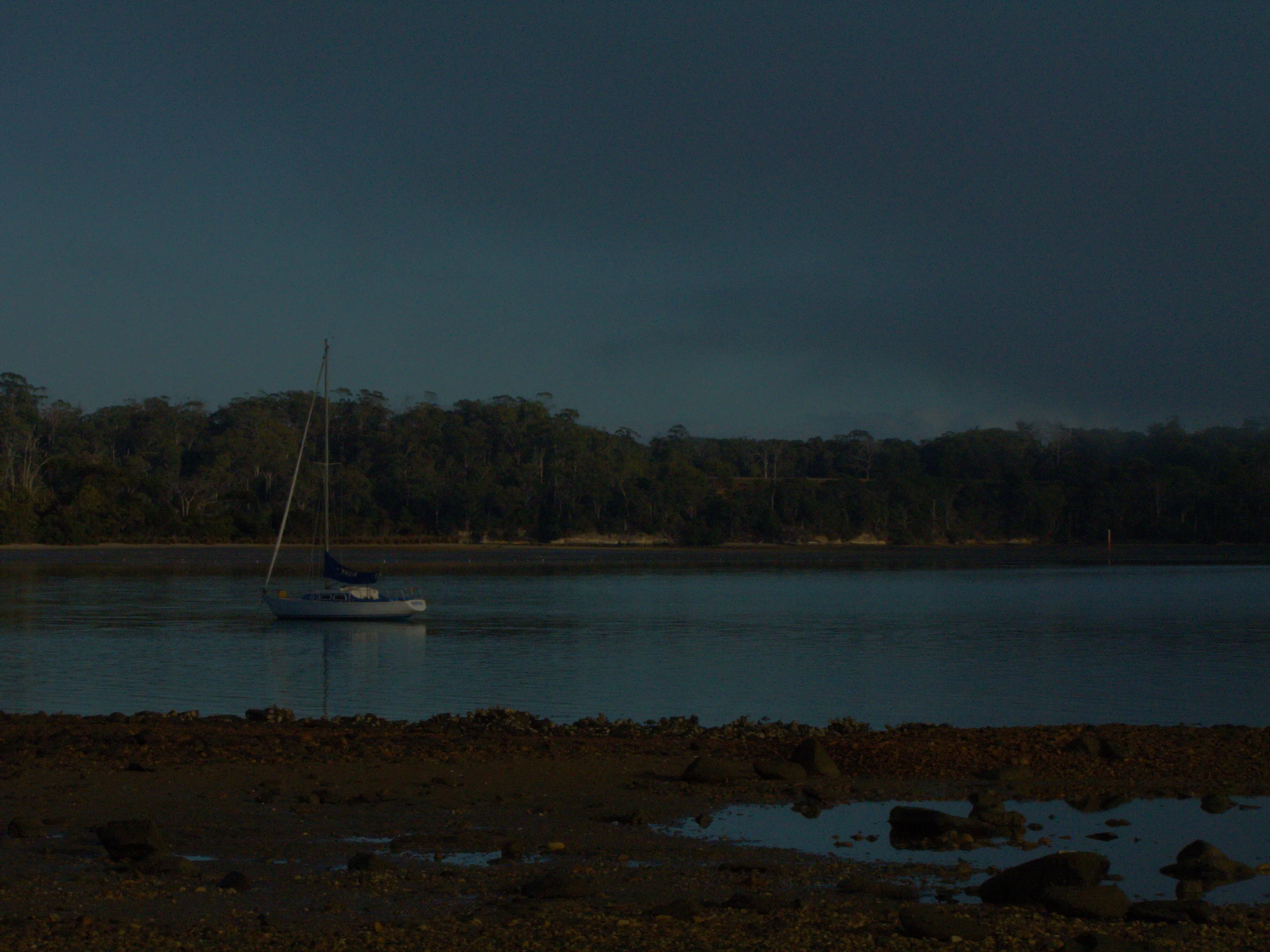 boat on the river