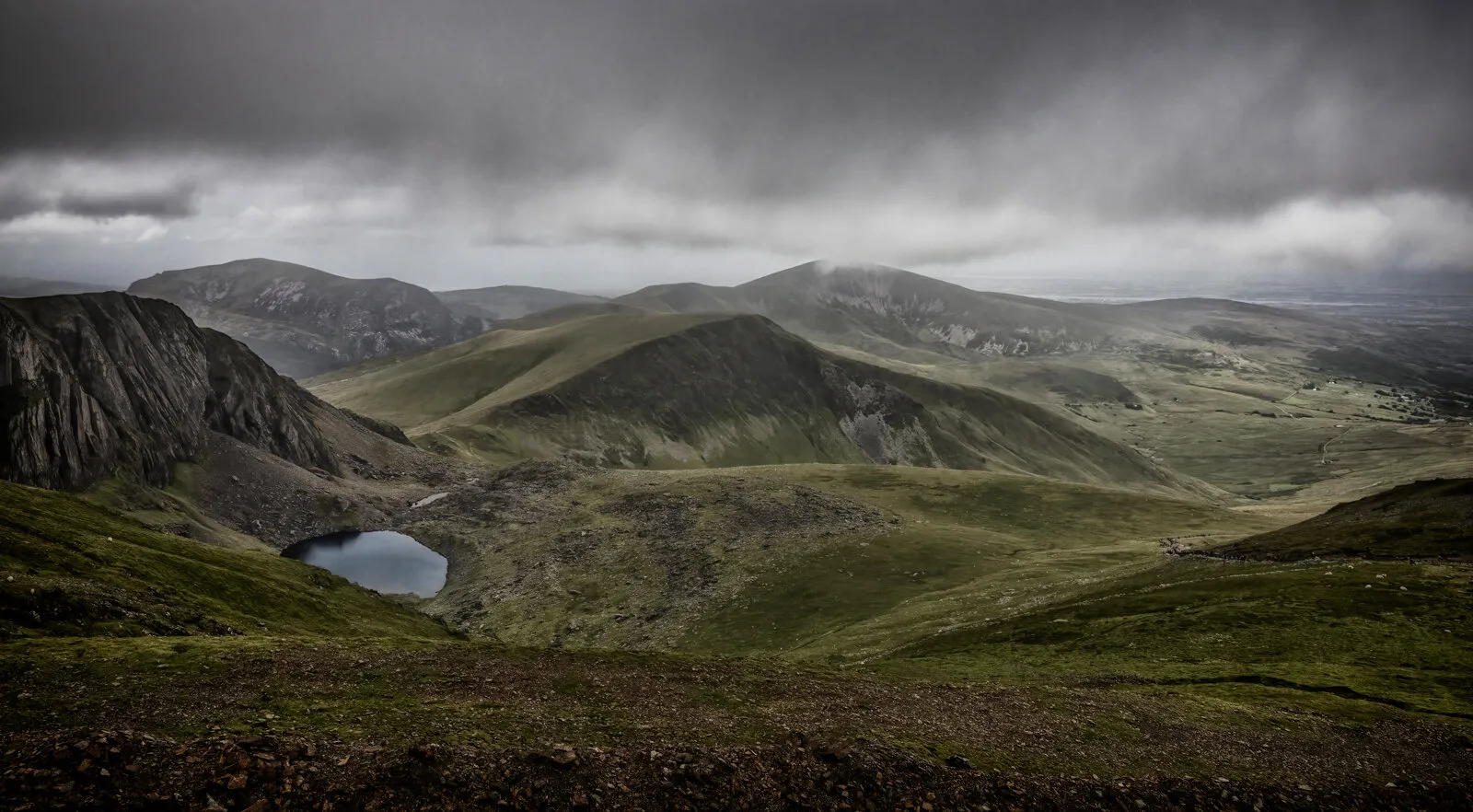 Storm Clouds over Snowdon