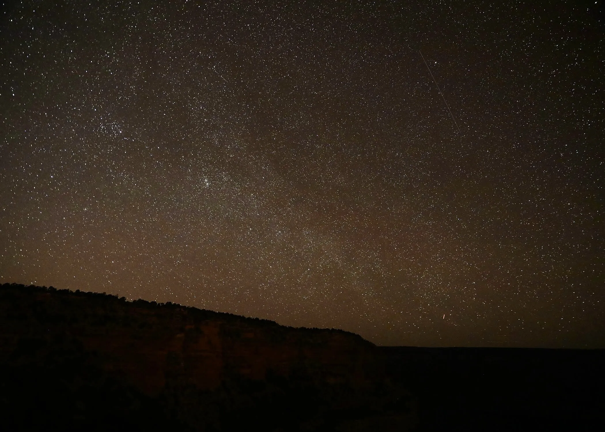 Stars on the Grand Canyon