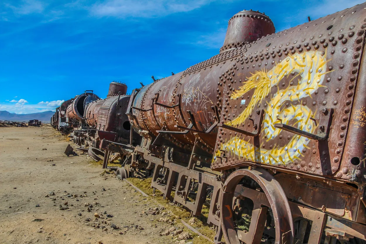 Train Graveyard