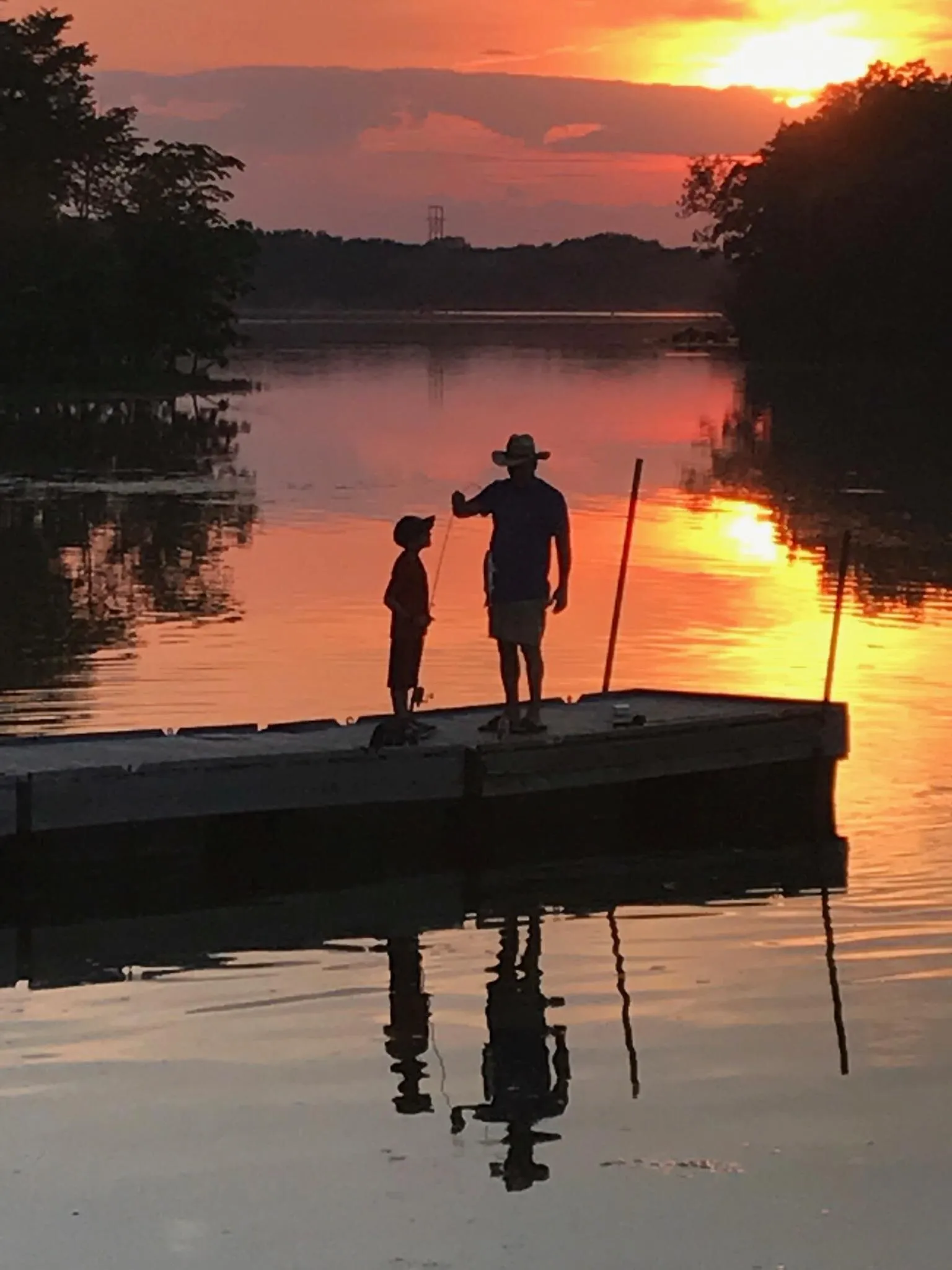 Fishing with grandpa