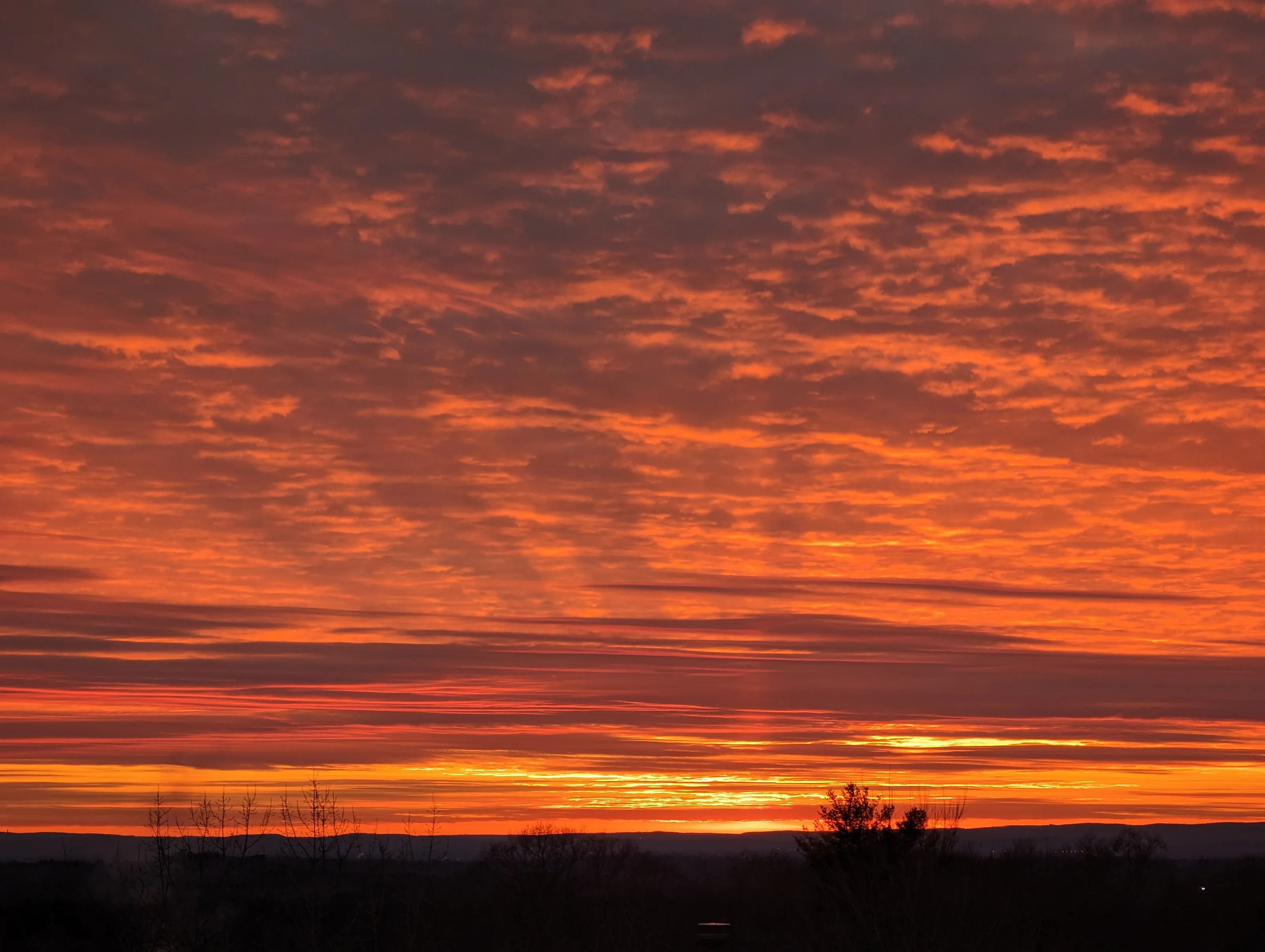 Banded Sunset