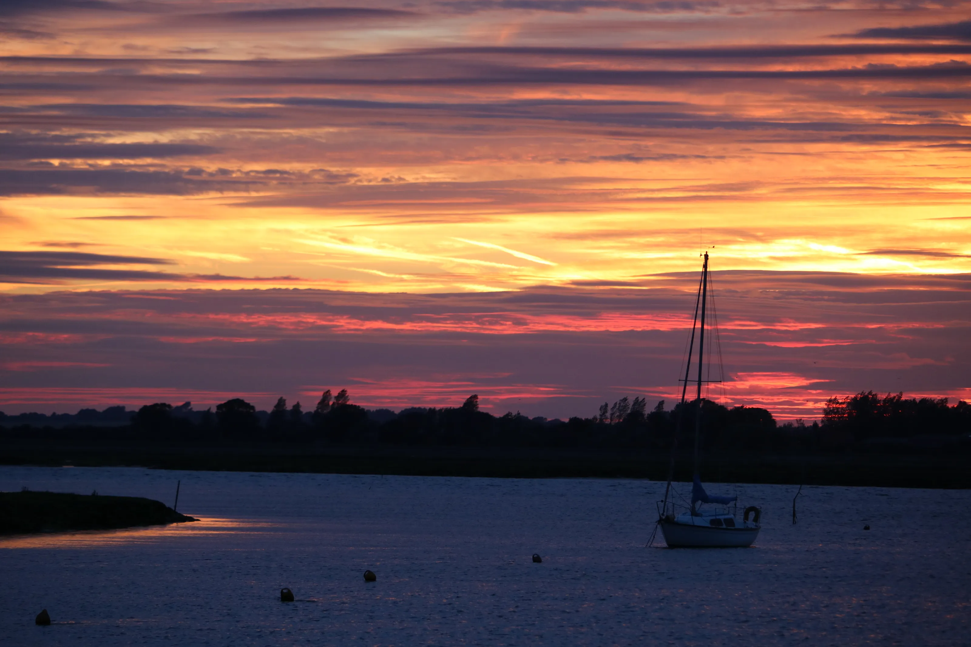 sunset over twizzle