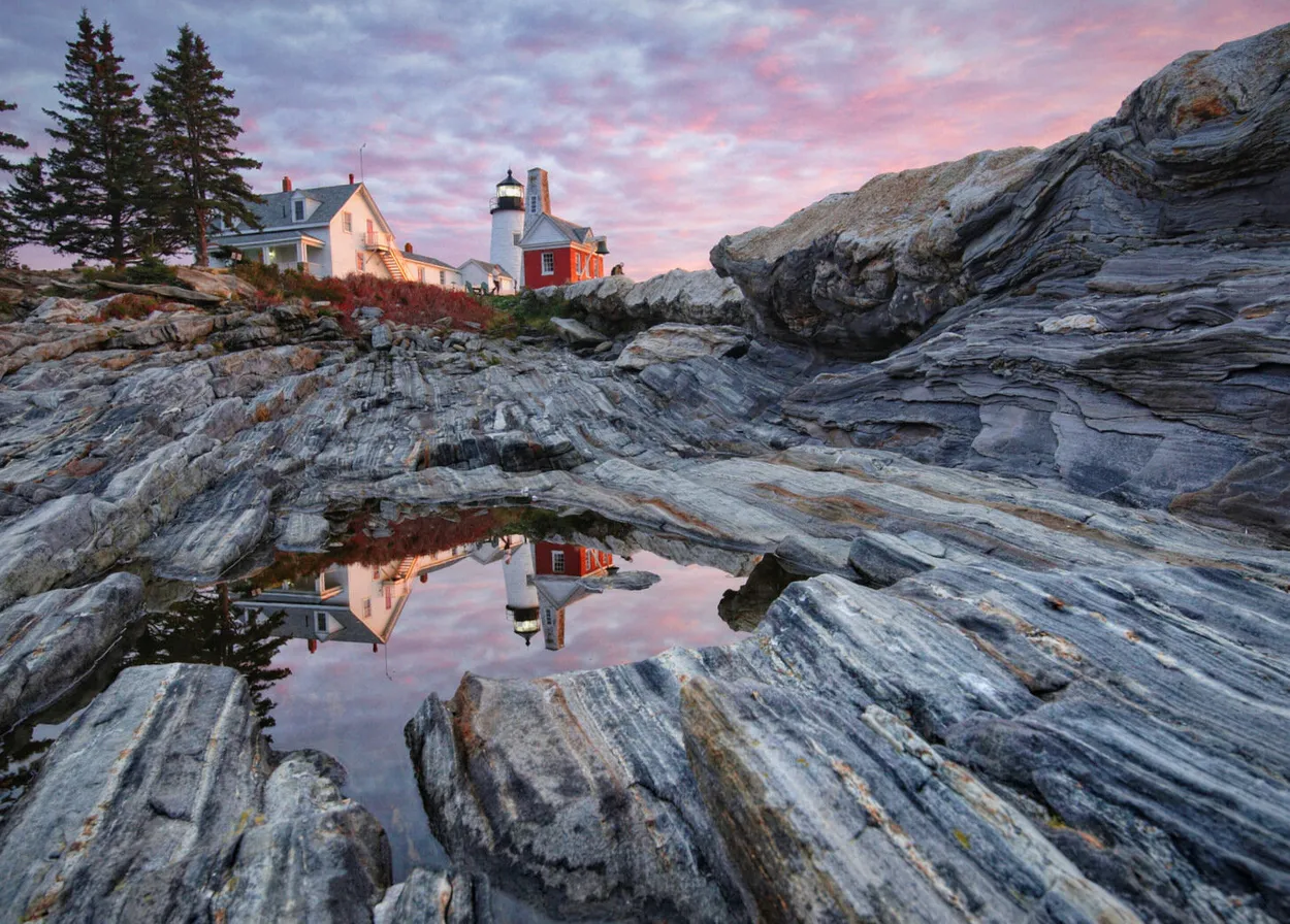 Lighthouse Reflected