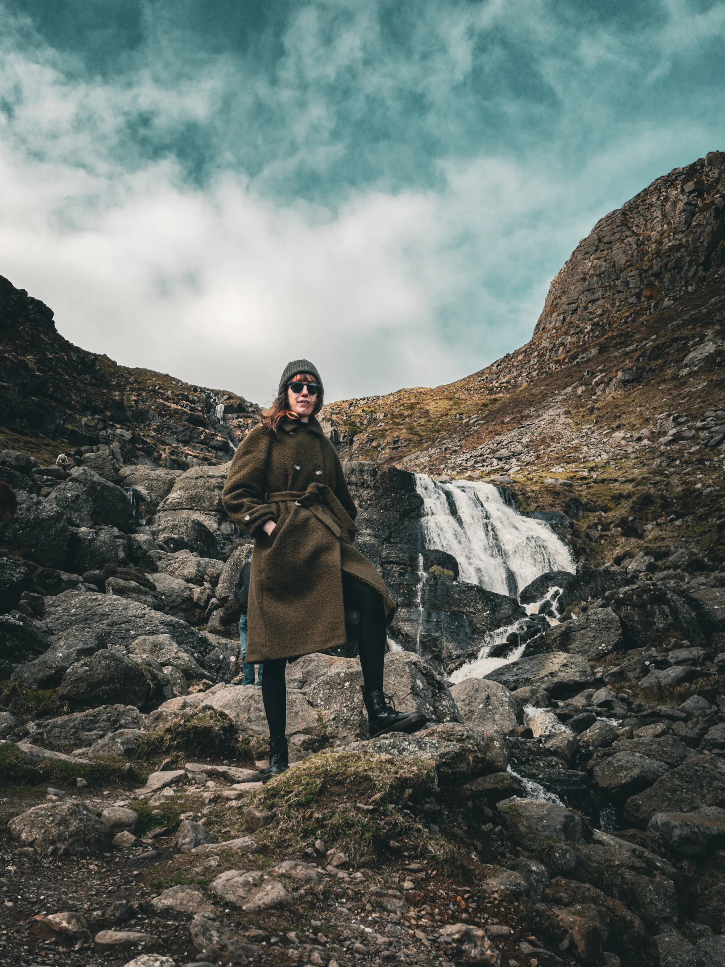 Woman by the Falls