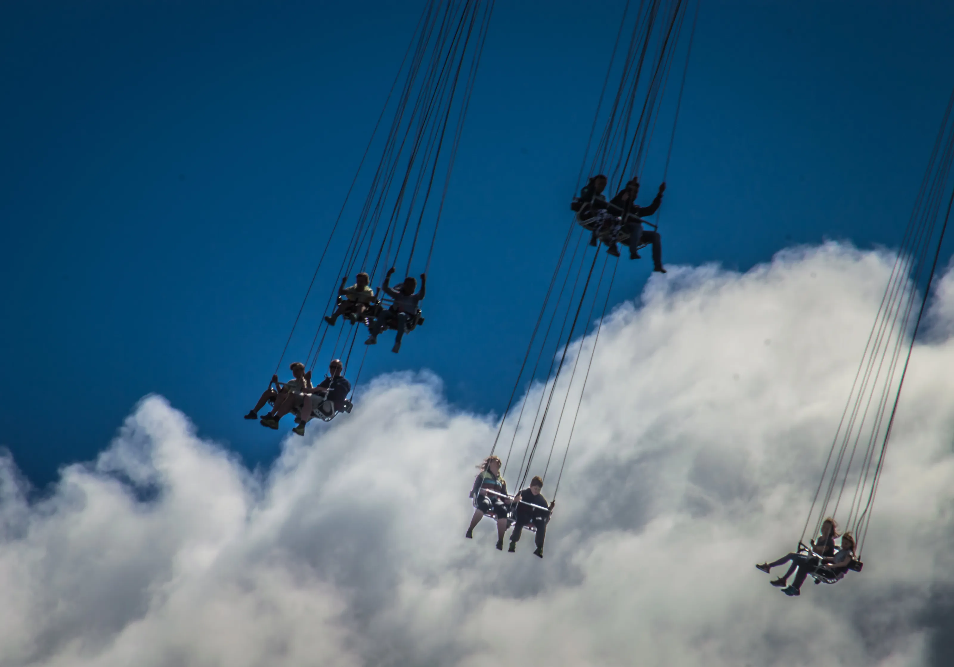 Swinging in the clouds