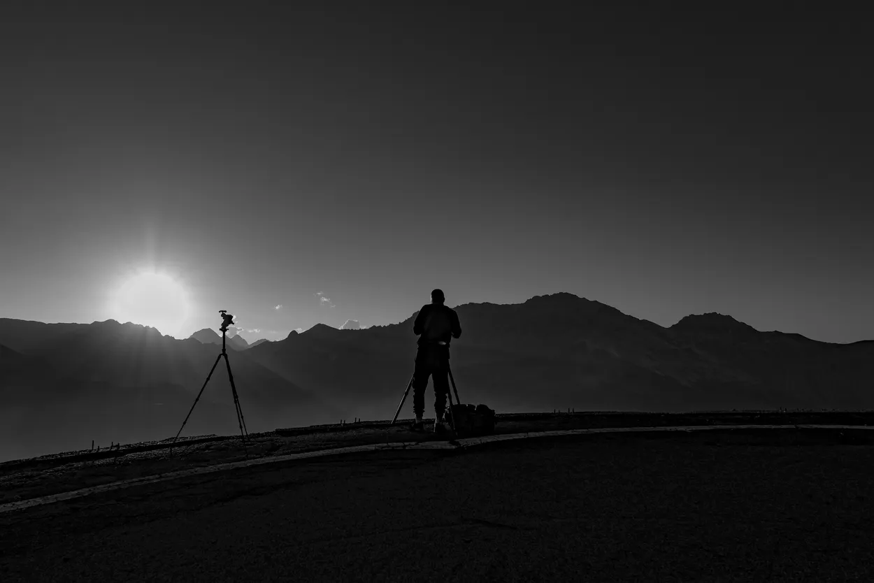 Before hunting milky way