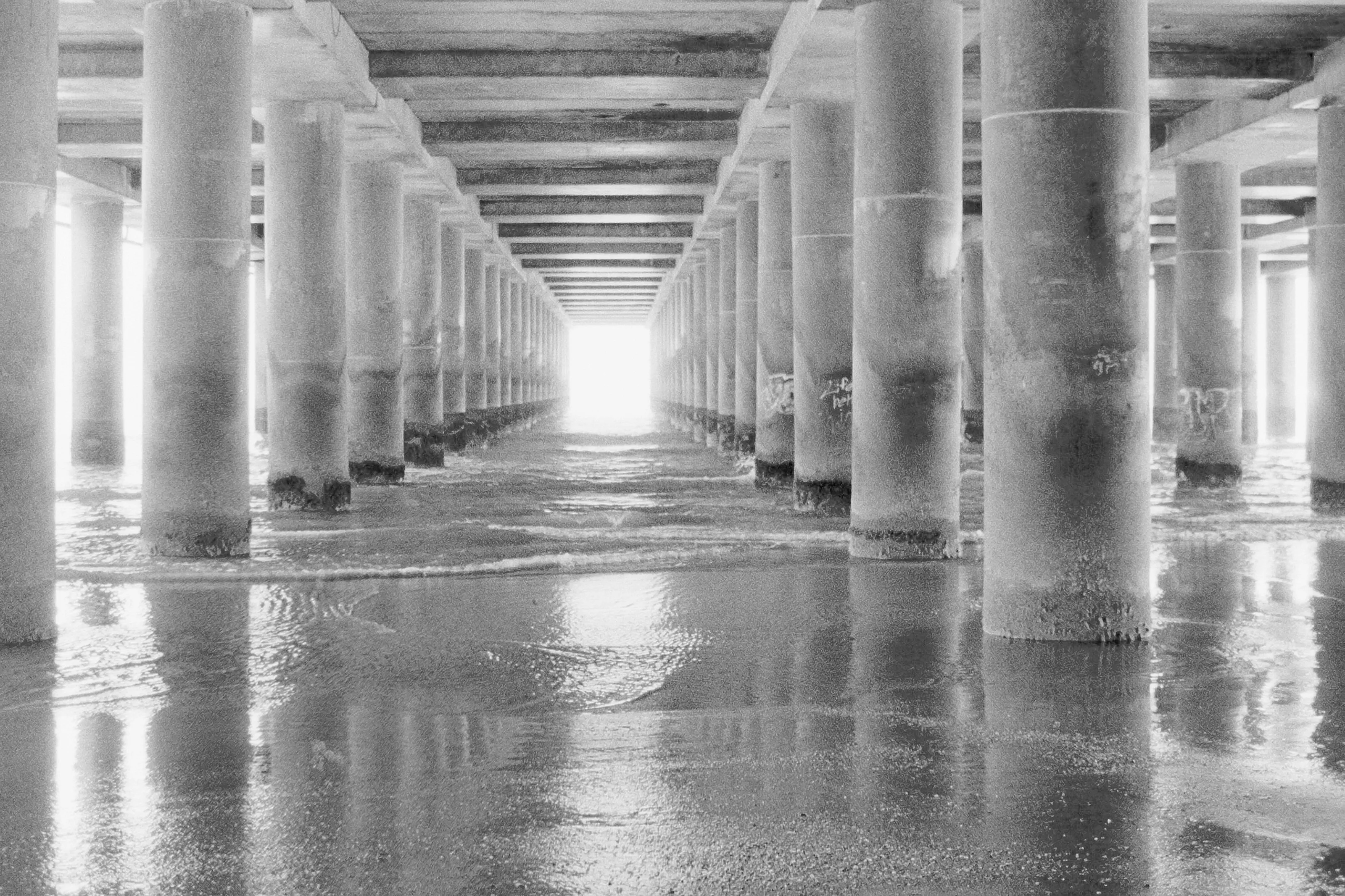 Under the pier