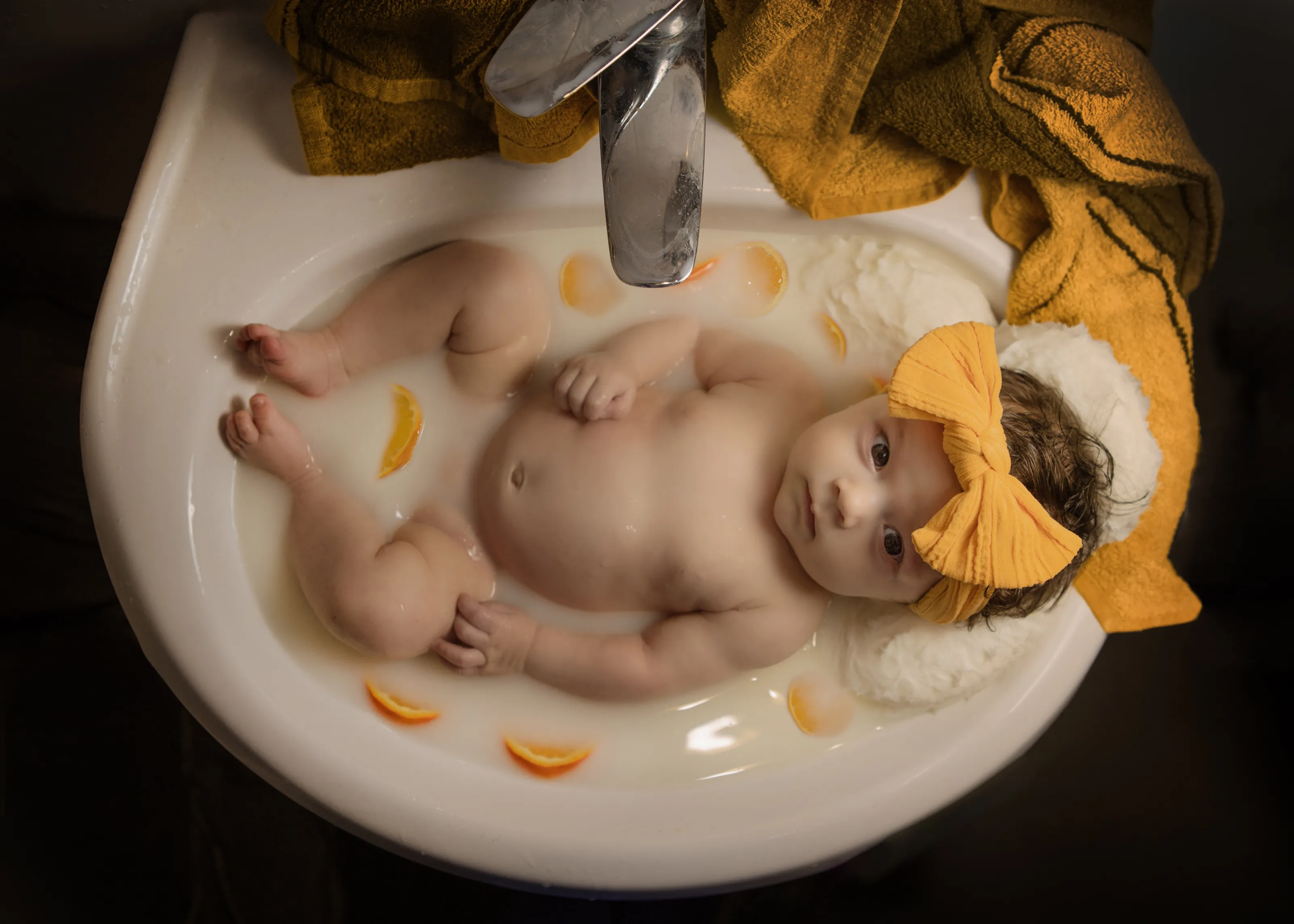 Orange Milk Bath