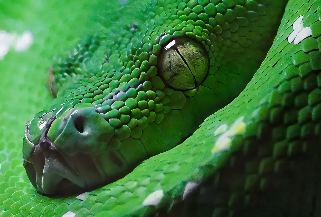 Green Tree Python