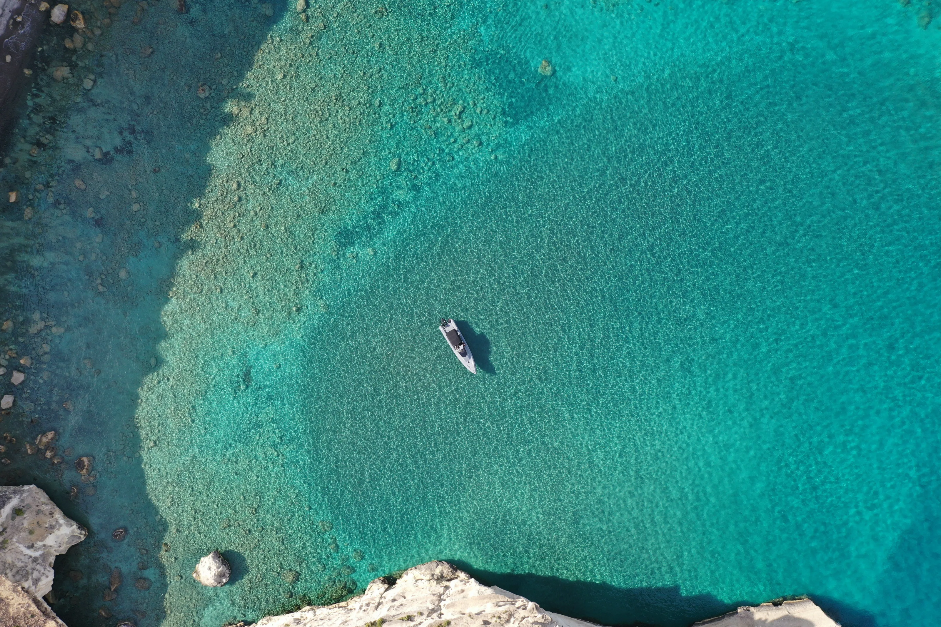 Over the sea
