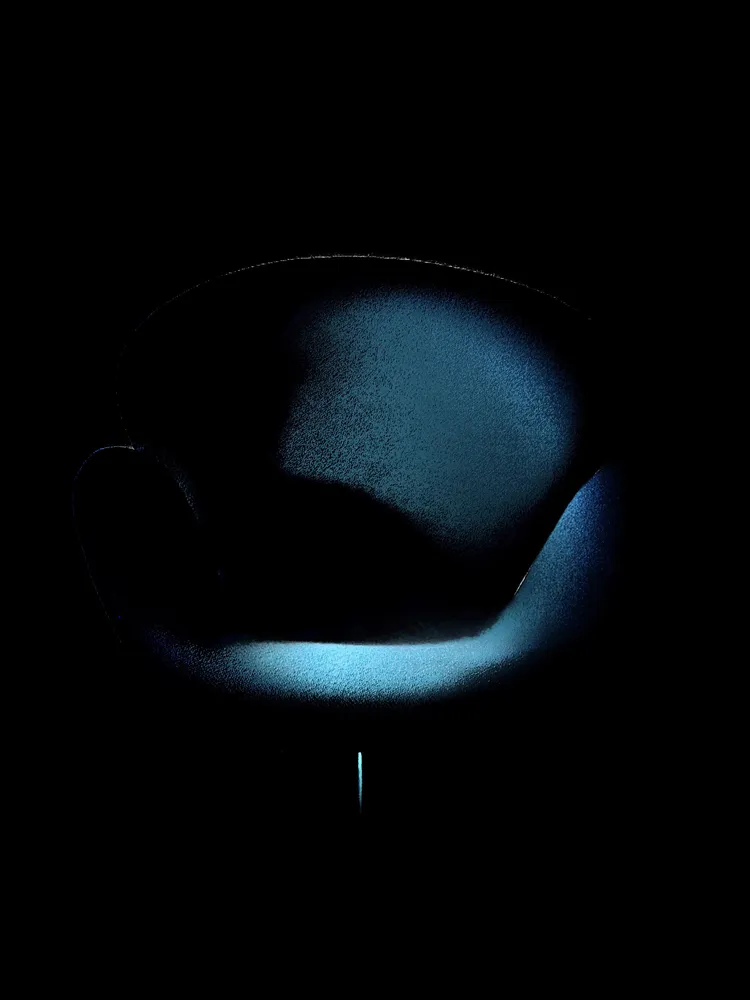 Chair in darkness