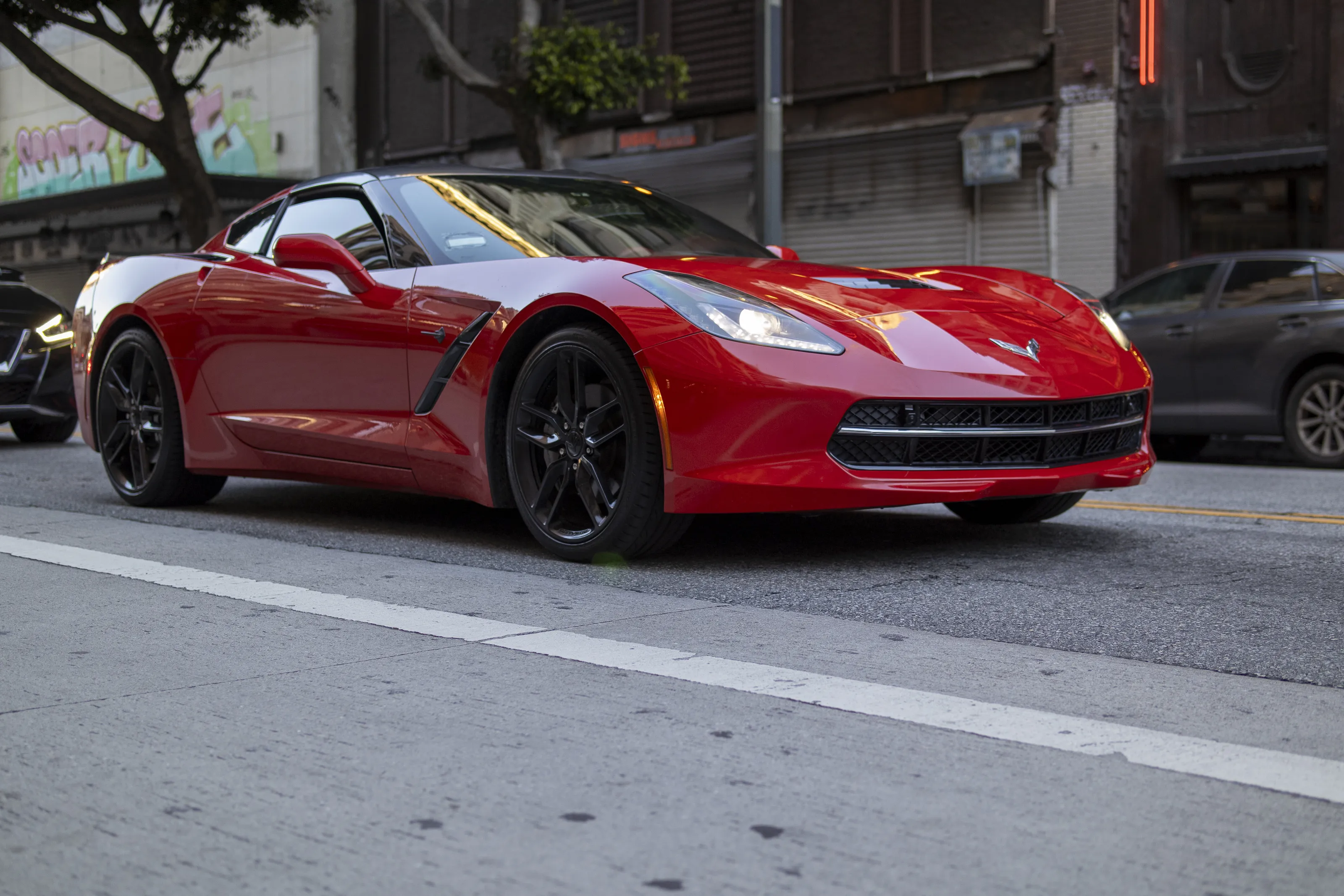 Corvette in DownTown LA
