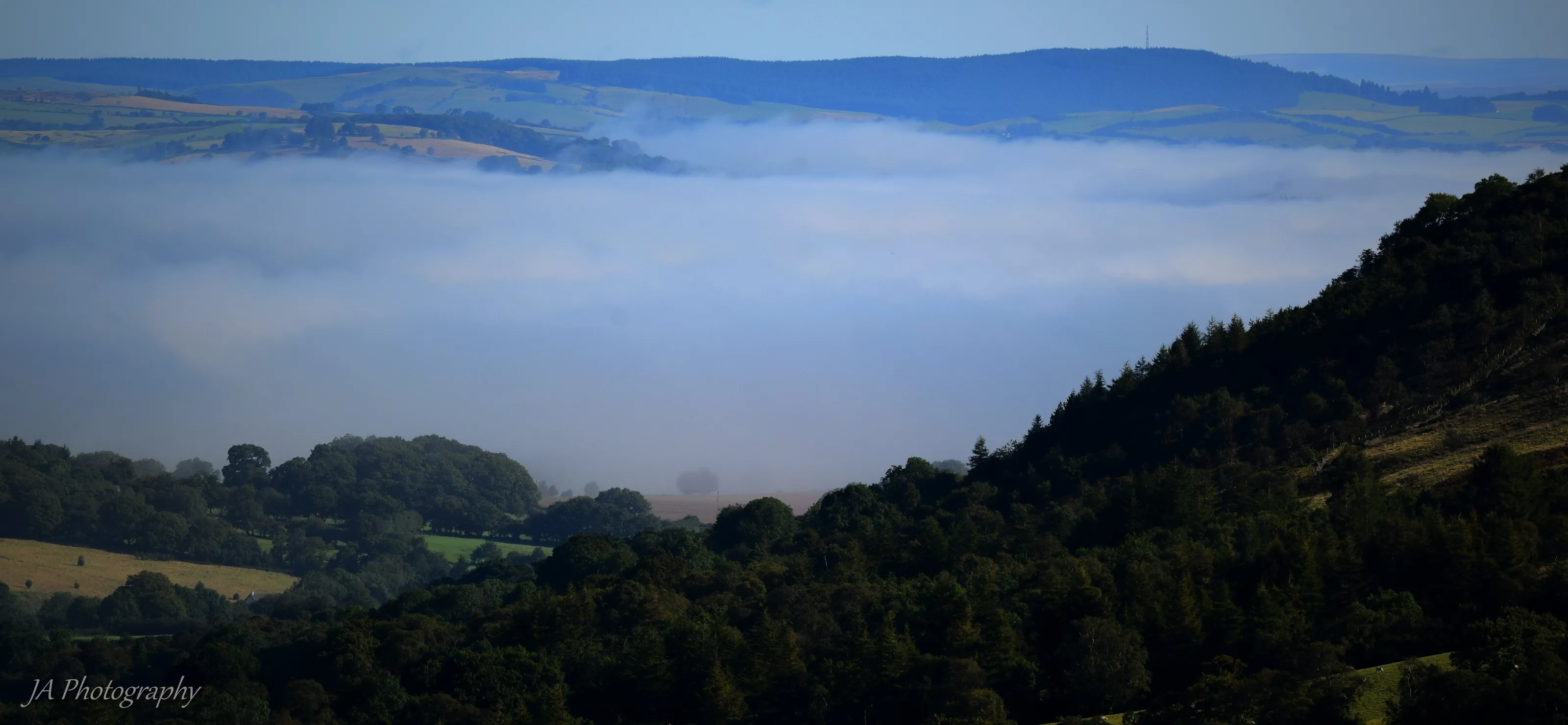 misty valley