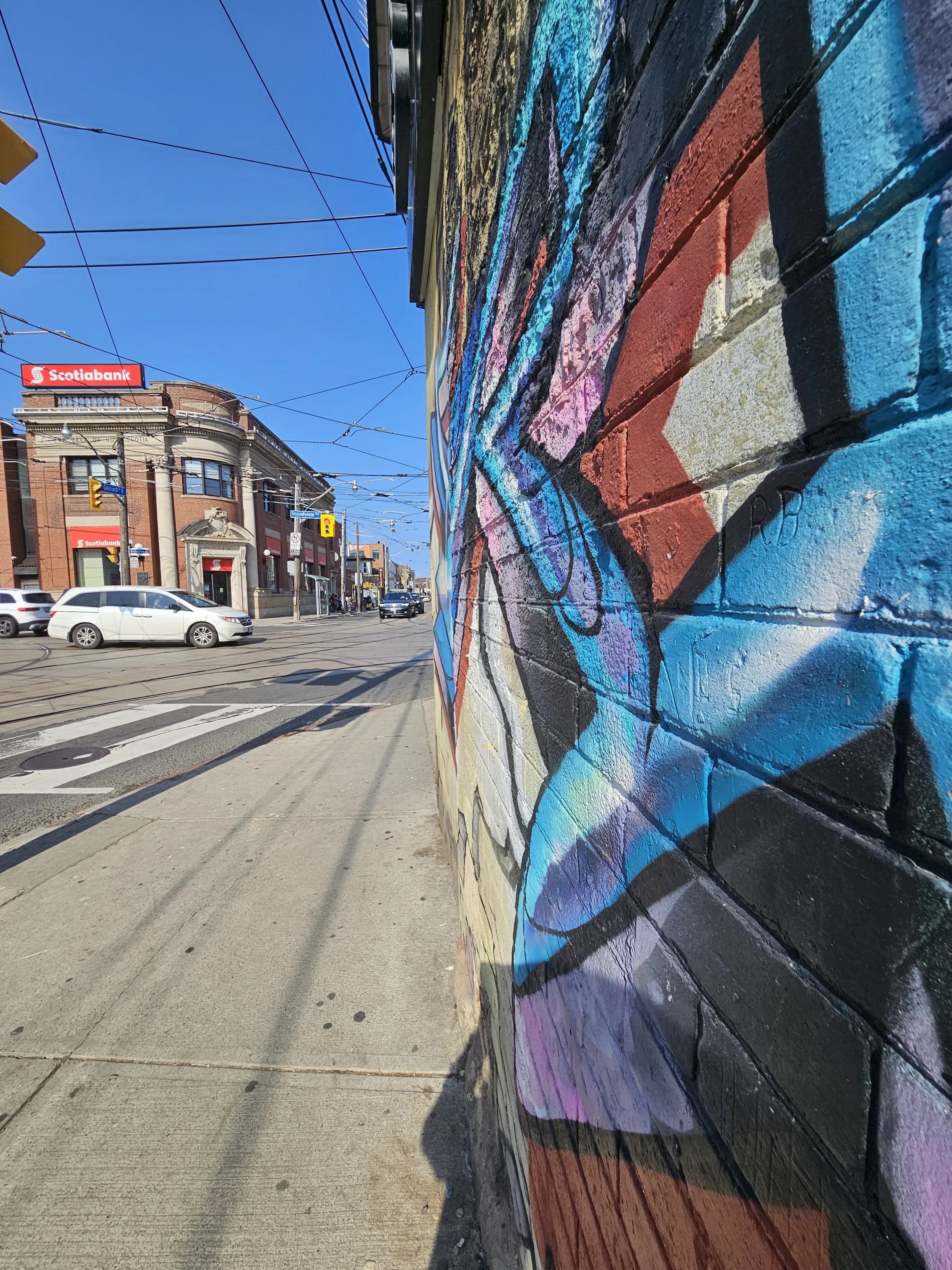 Waiting for the streetcar