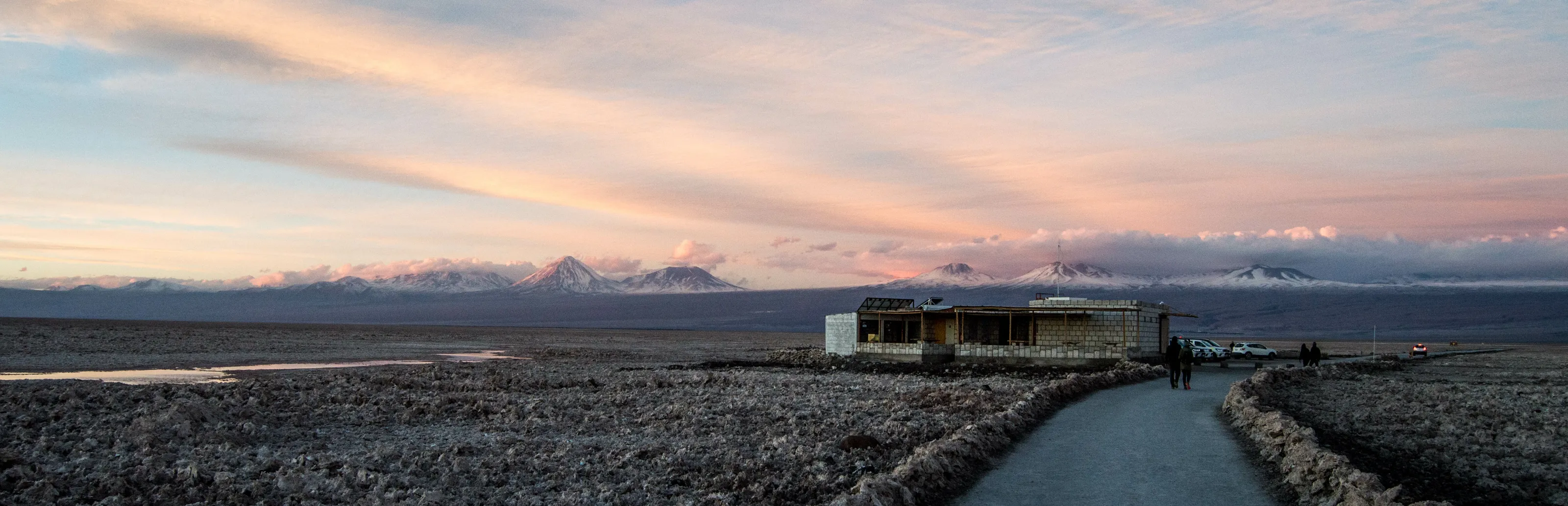 Sunset over the Andes