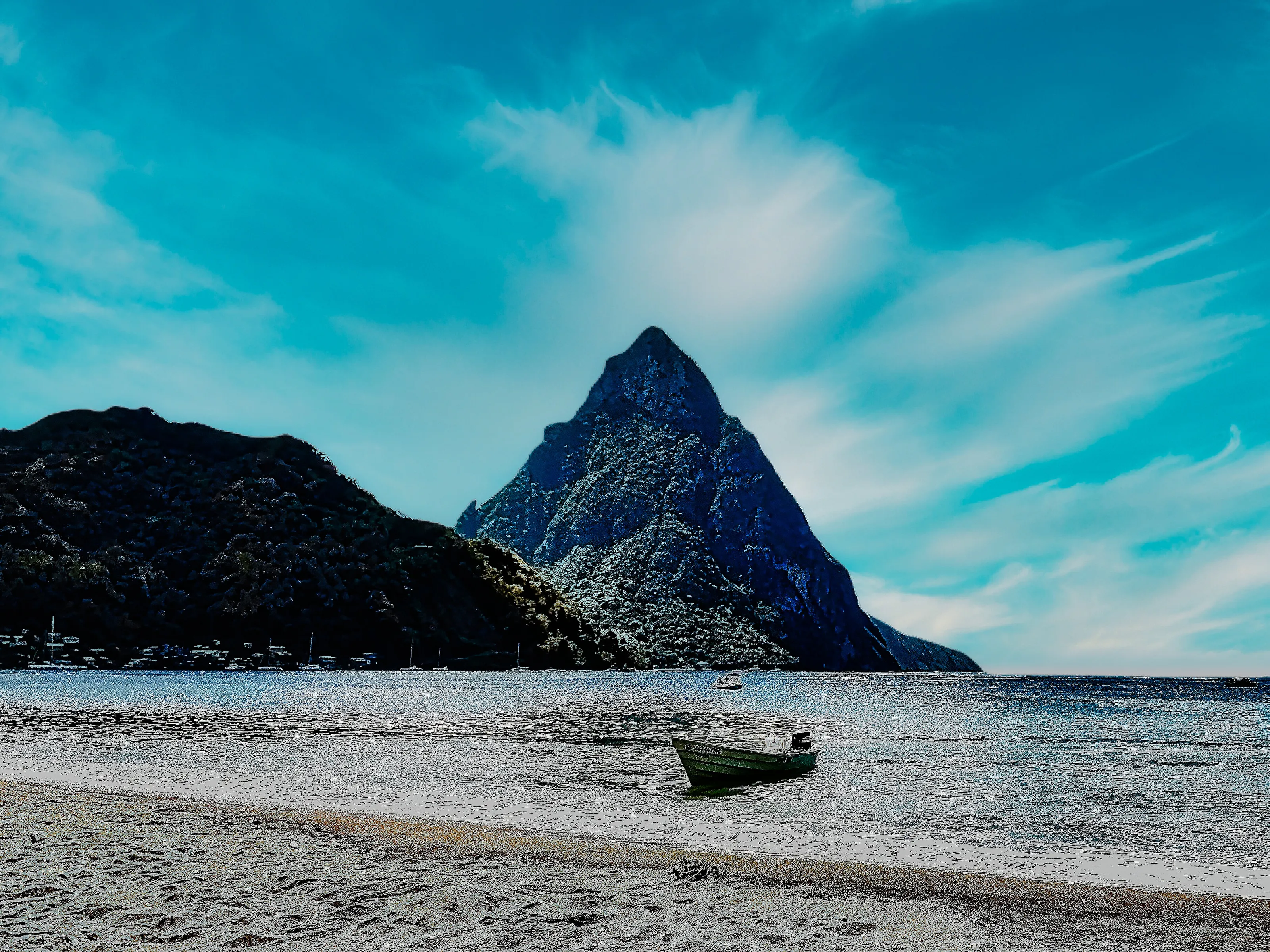 Caribbean Pitons
