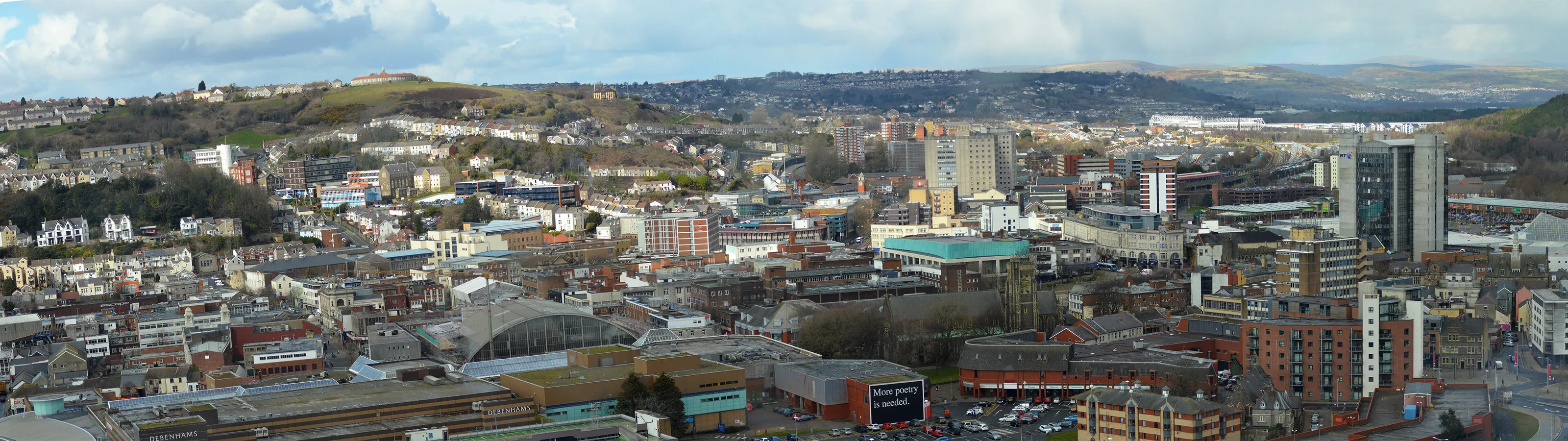 Swansea Cityscape